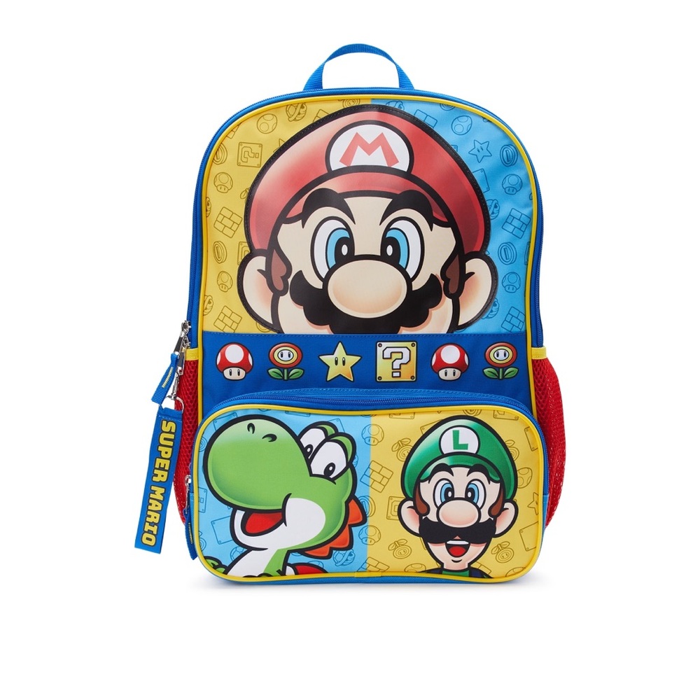 Super Mario Backpack RARE Yoshi luigi